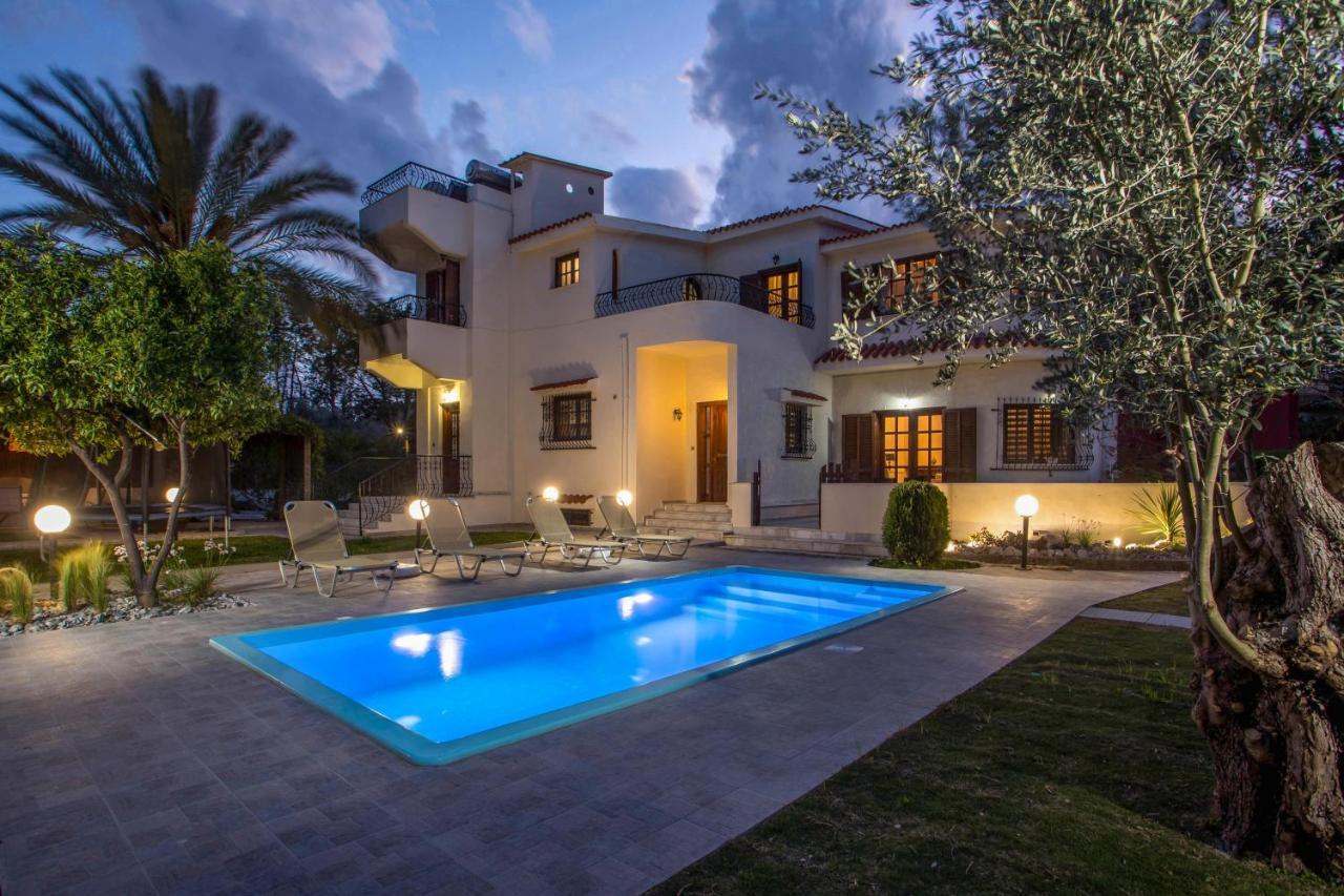Hriska Luxury Villa Ixia  Dış mekan fotoğraf